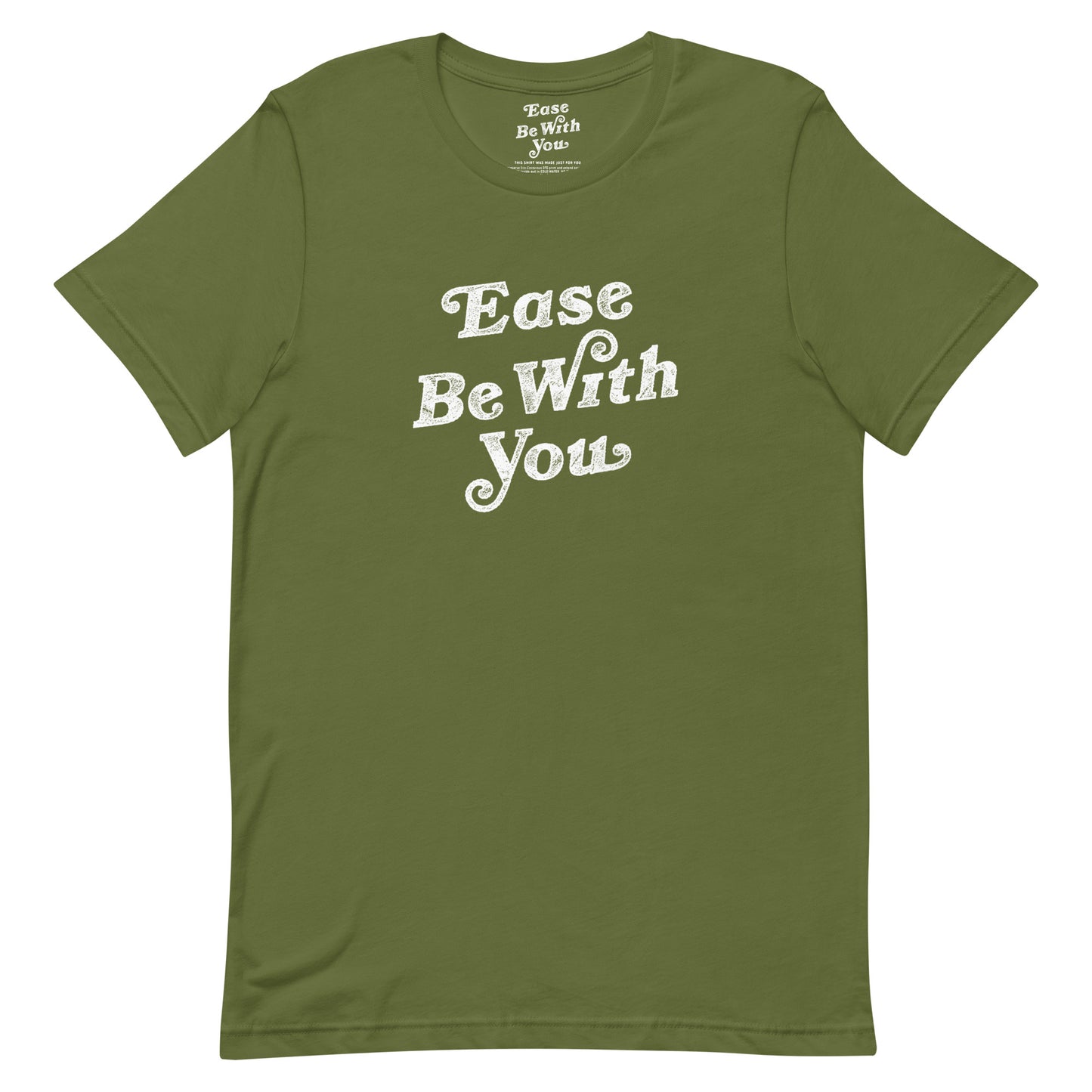 100% Cotton Unisex T-Shirt in Olive