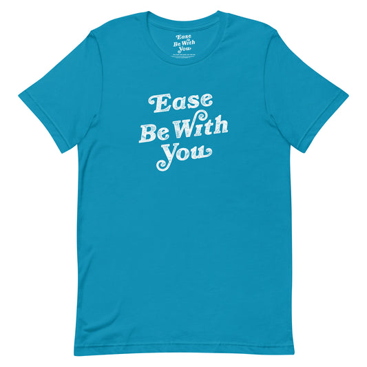 100% Cotton Unisex T-Shirt in Aqua