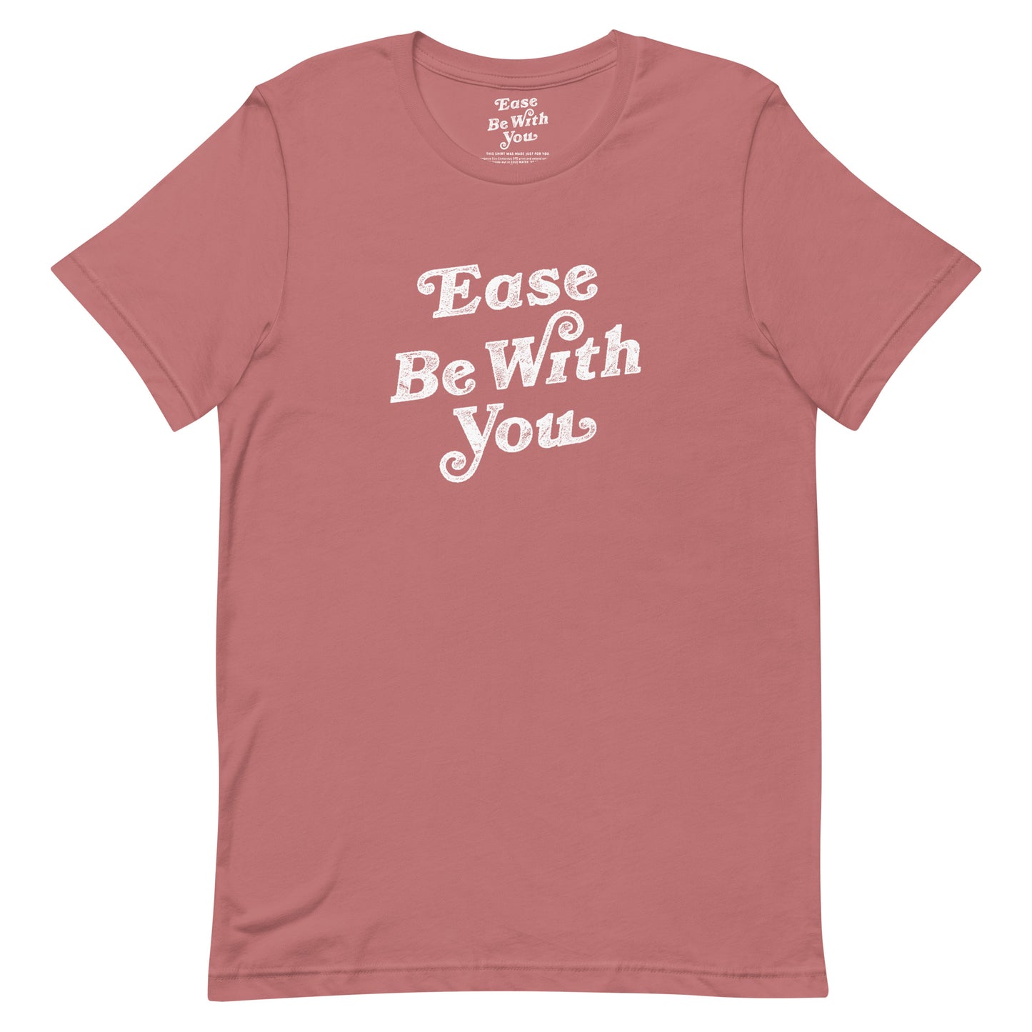 100% Cotton Unisex T-Shirt in Mauve