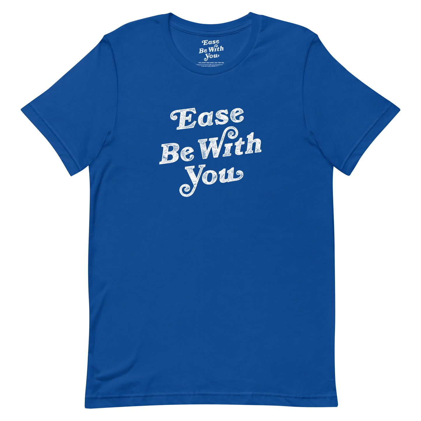 100% Cotton Unisex T-Shirt in True Royal