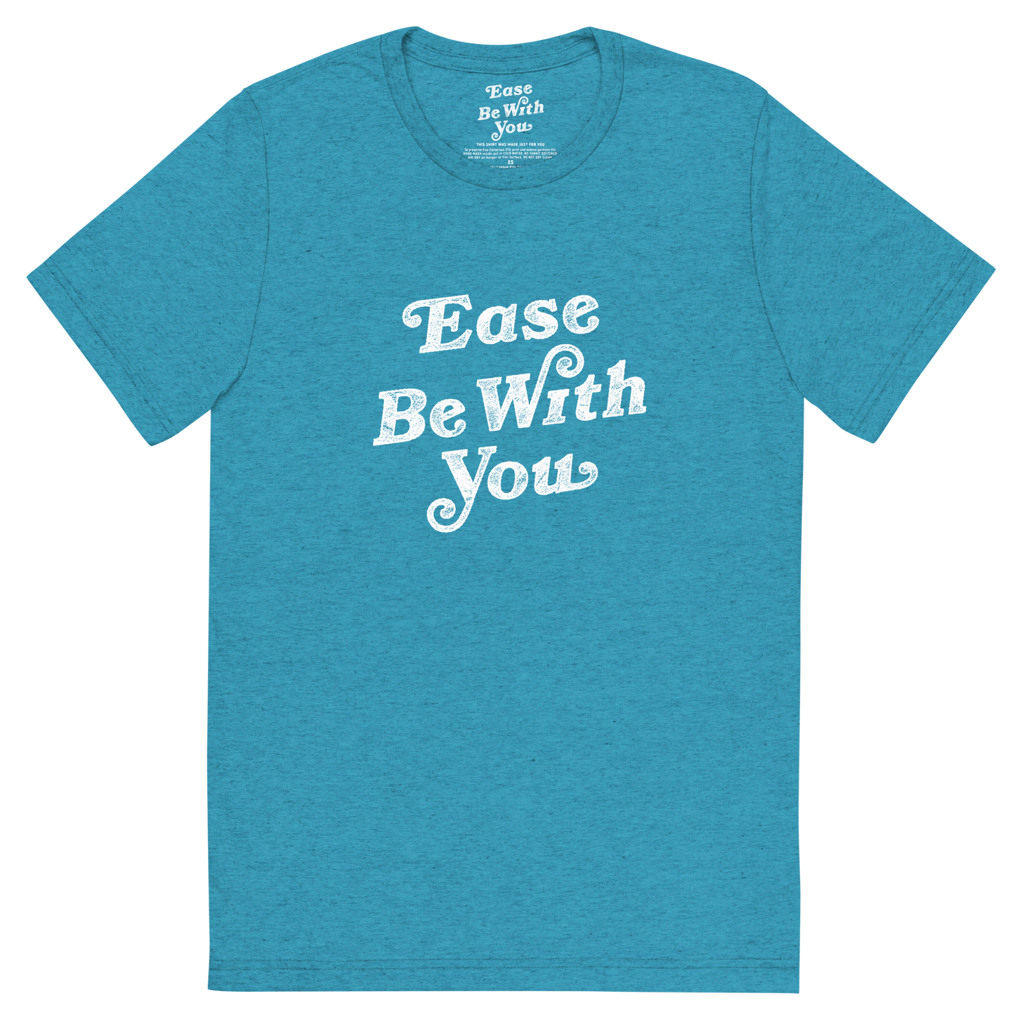 Tri-Blend Unisex T-Shirt in Aqua