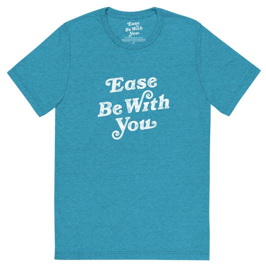 Tri-Blend Unisex T-Shirt in Aqua